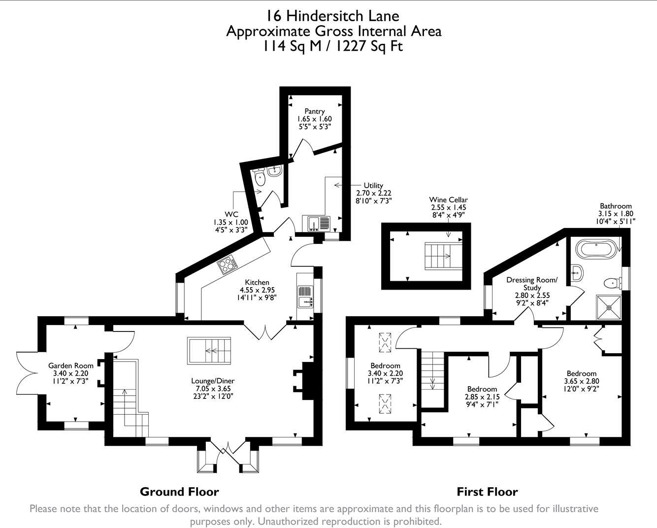 Hindersitch Lane, Whatstandwell floorplan
