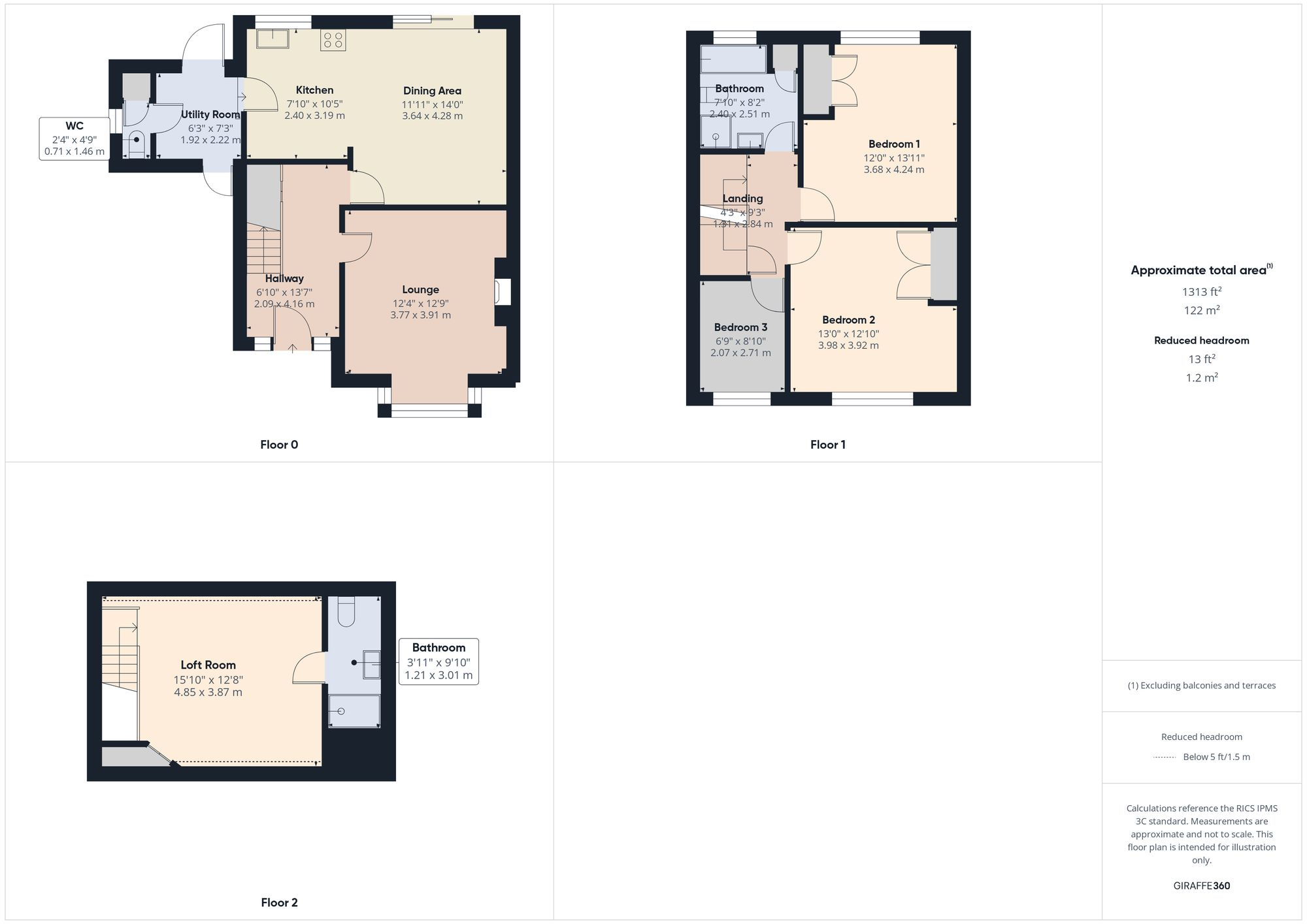 20, Woodlands Park, Haverfordwest, SA61 floorplan