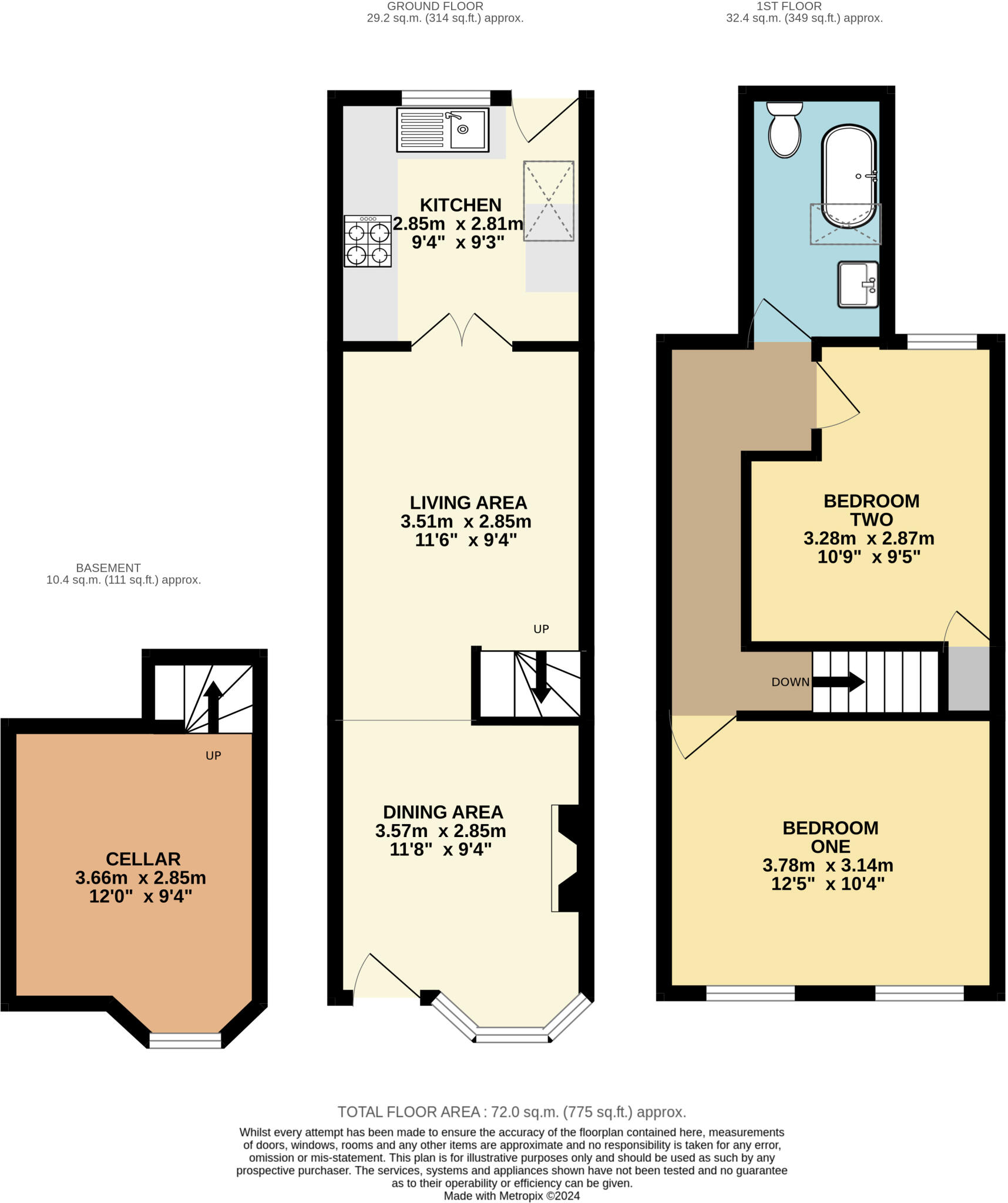 Chiltern Road, Dunstable, Bedfordshire, LU6 floorplan