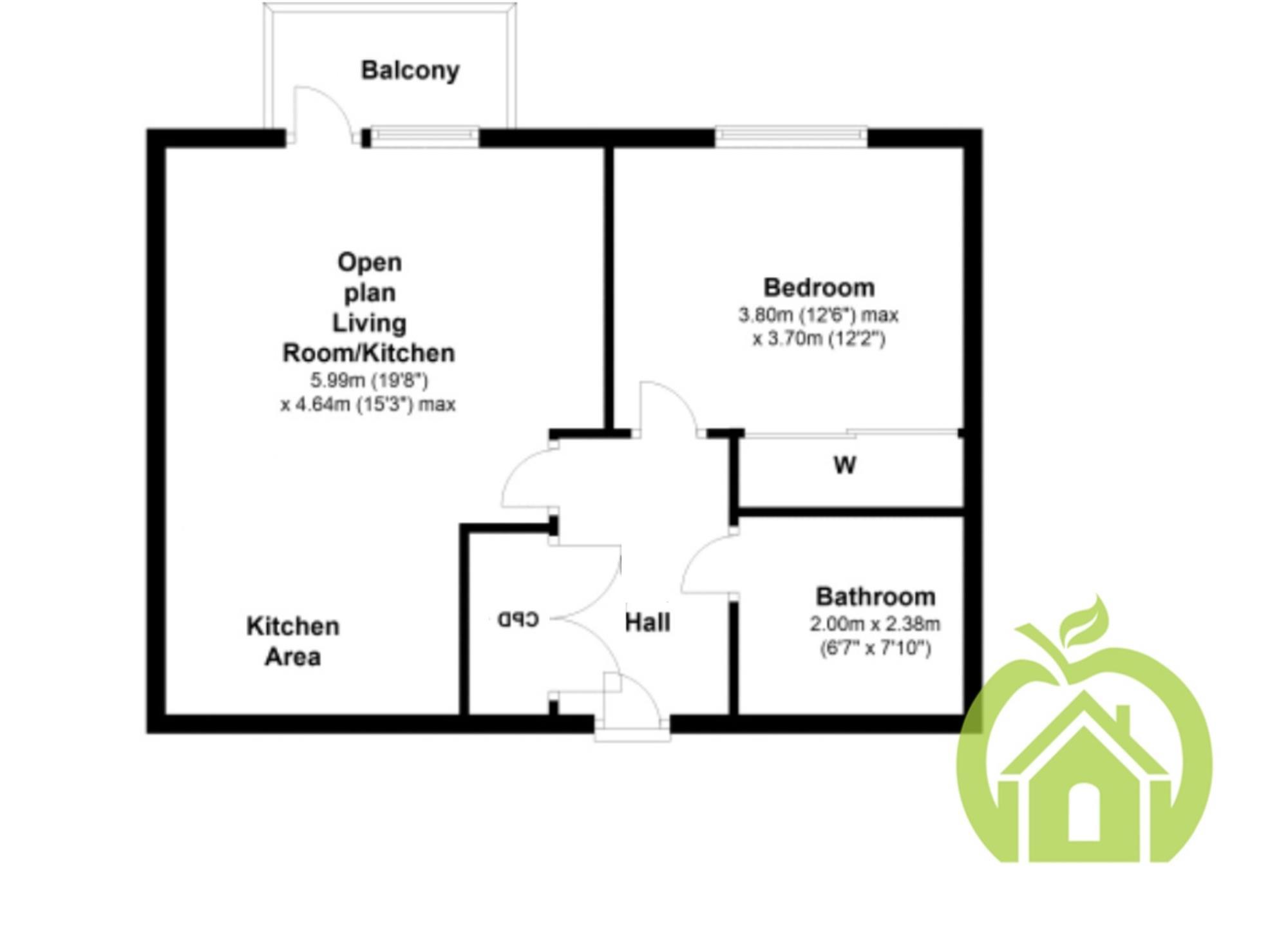 BlackThorn House, Romford floorplan
