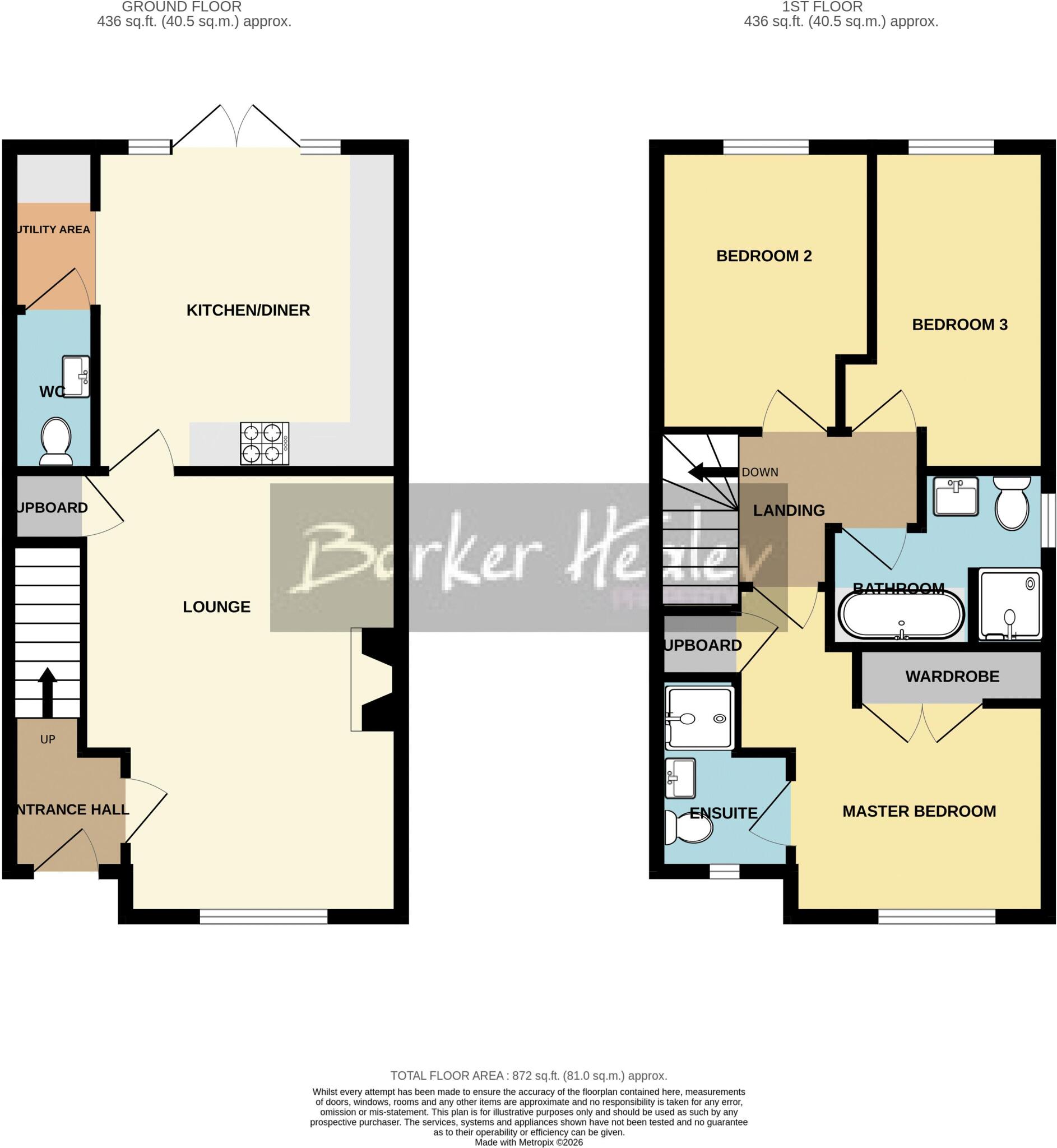 Moss Drive, Newport floorplan