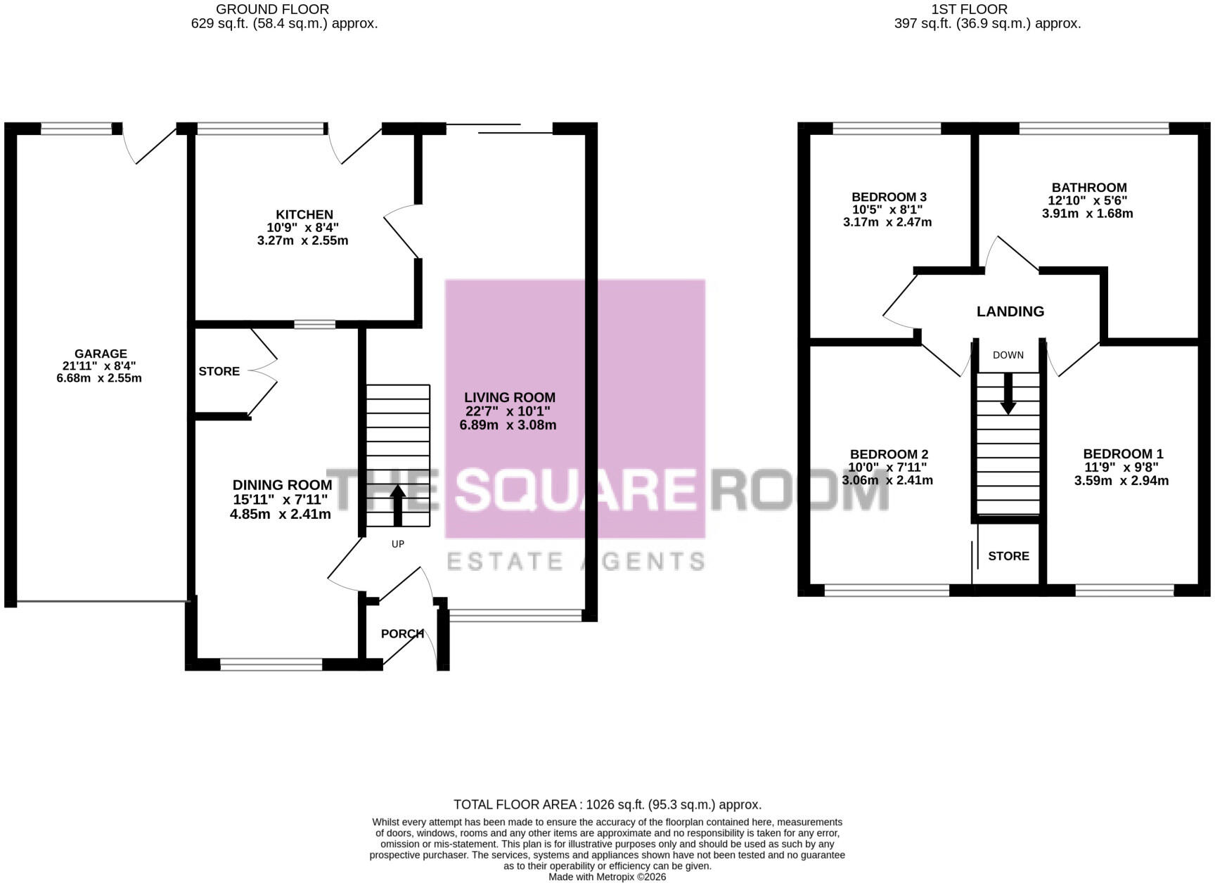 Wyreside Drive,  Hambleton, FY6 floorplan