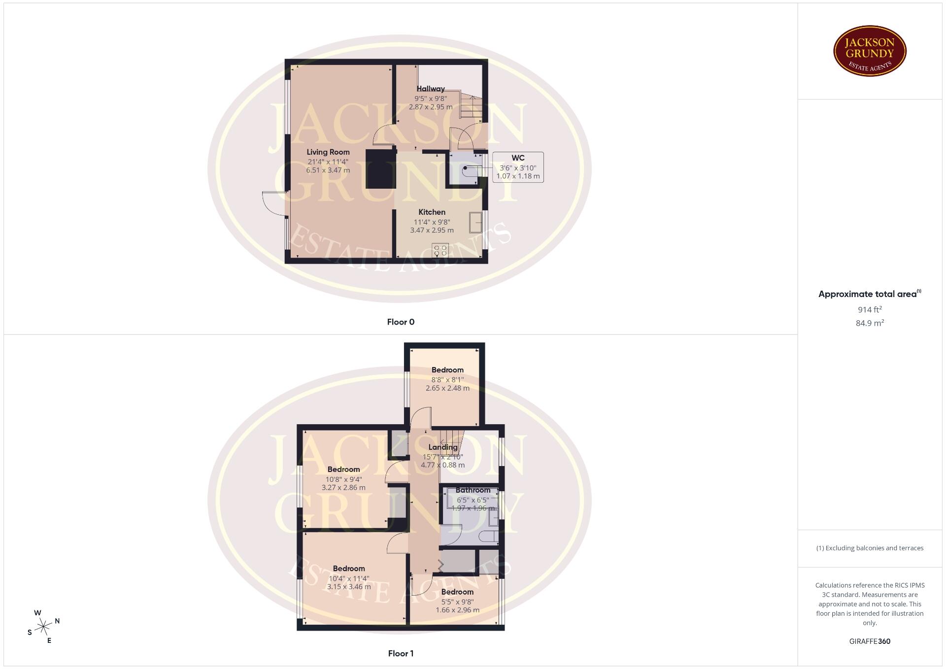 Booth Meadow Court, Thorplands, NN3 8AZ floorplan