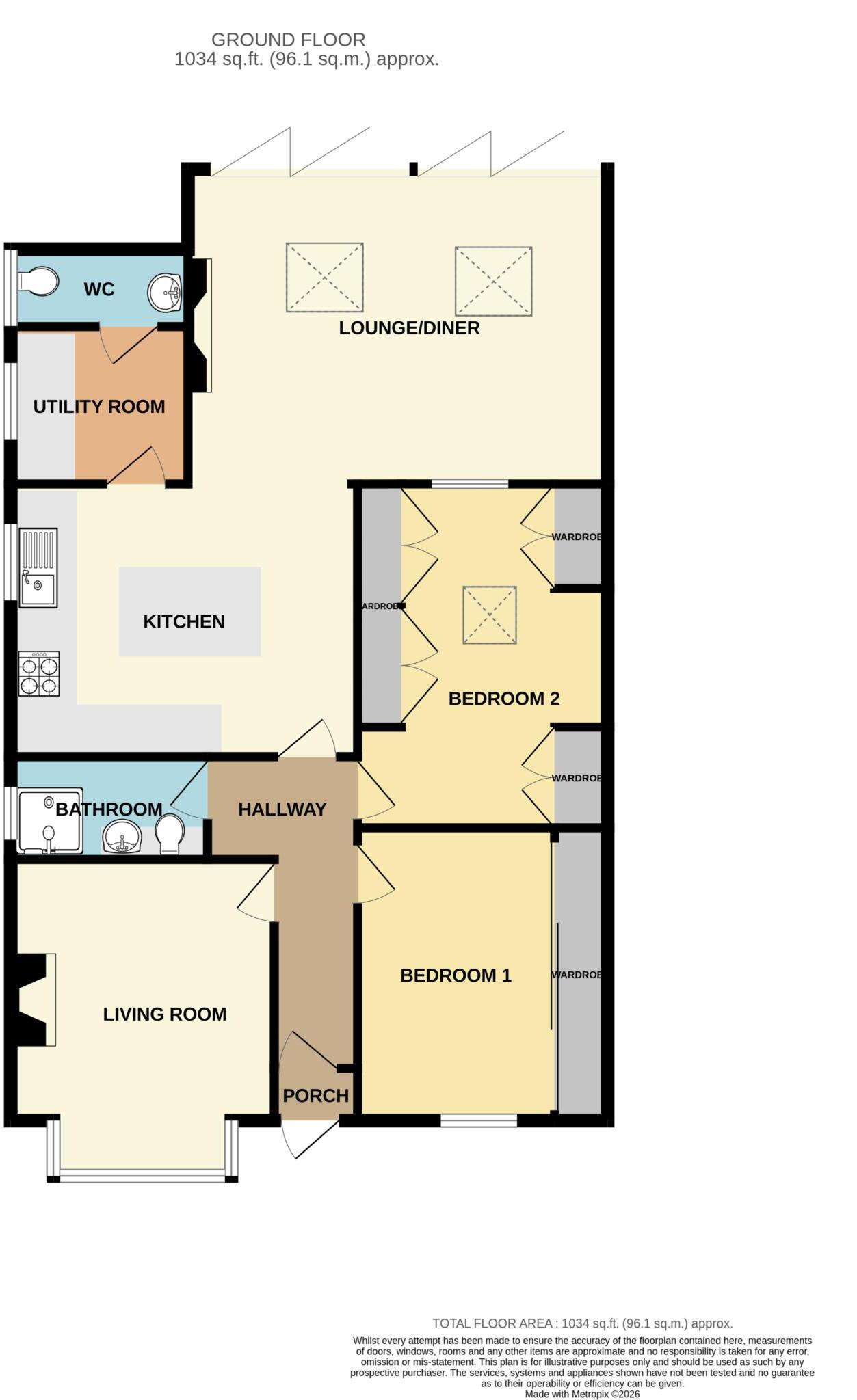 Heathfield Road, Bebington floorplan