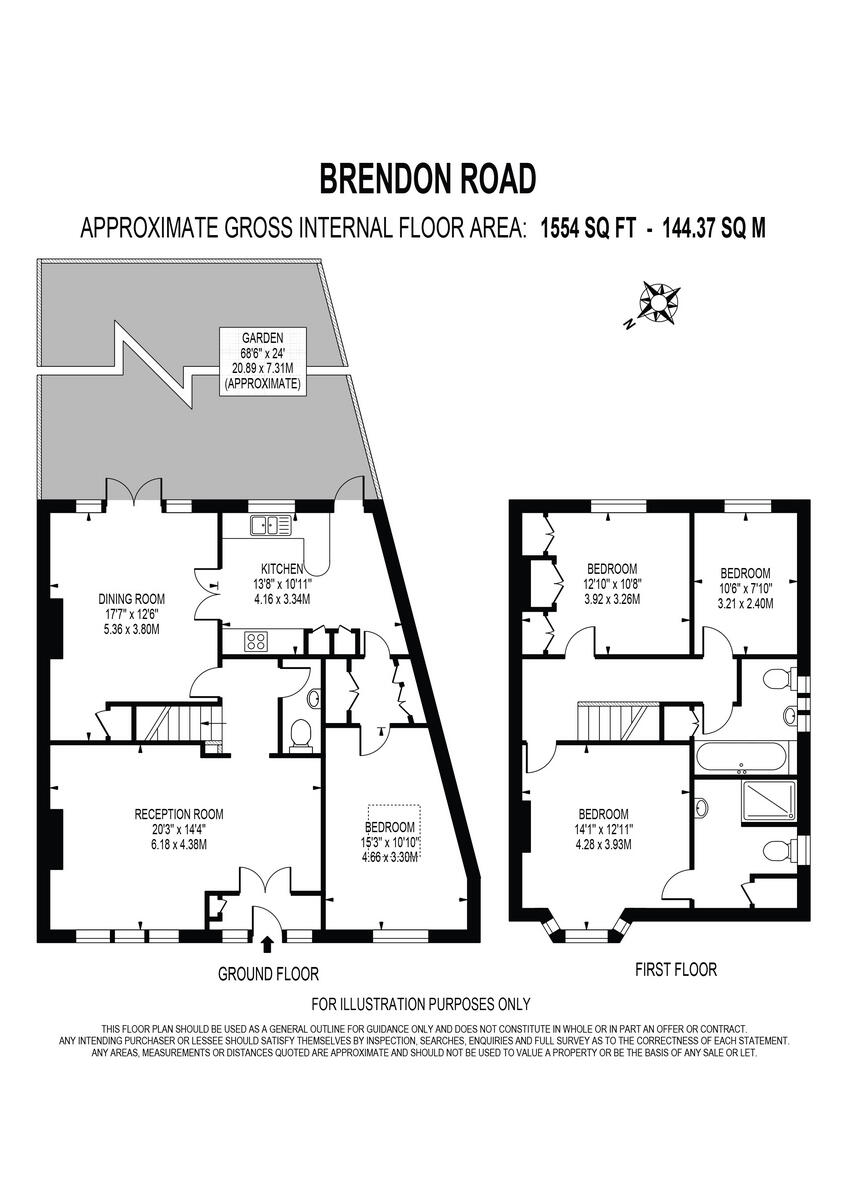Brendon Road, London floorplan