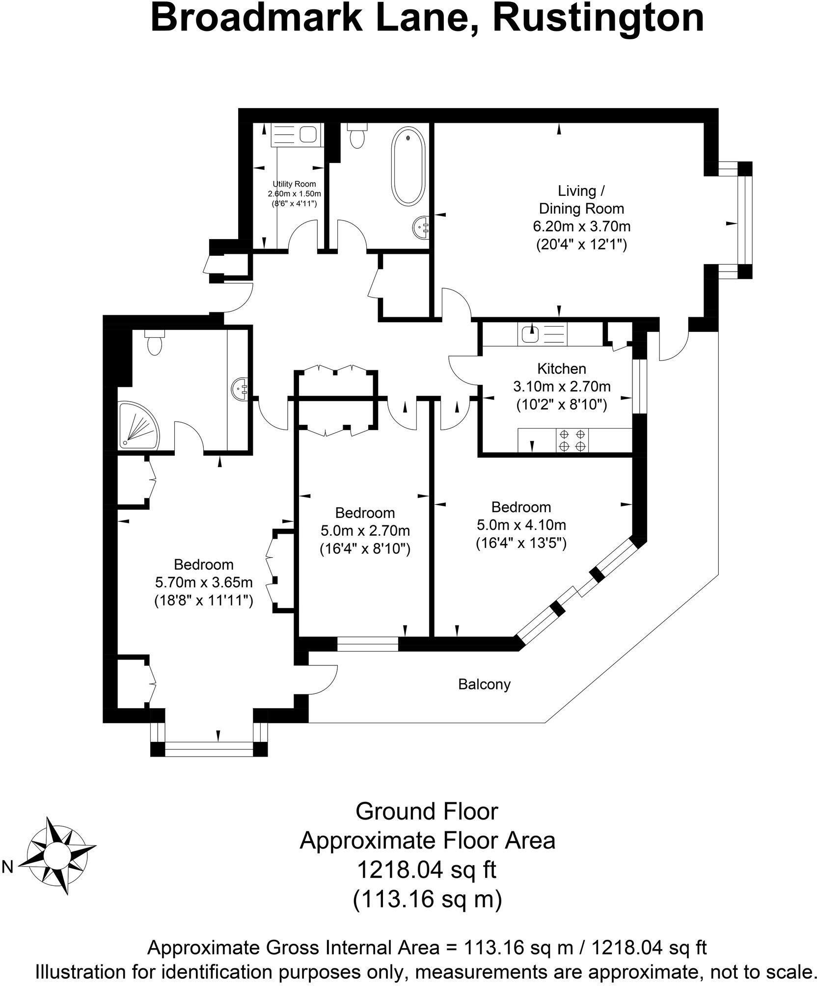 Broadmark Lane, Rustington, BN16 floorplan