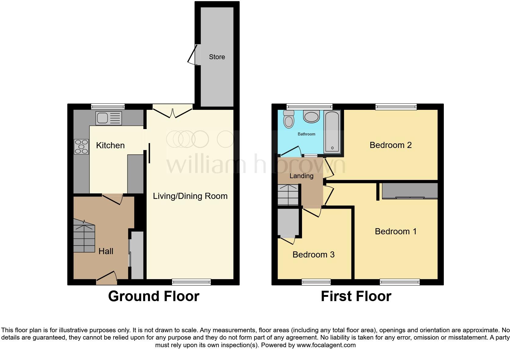 Sycamore Avenue, Knottingley floorplan