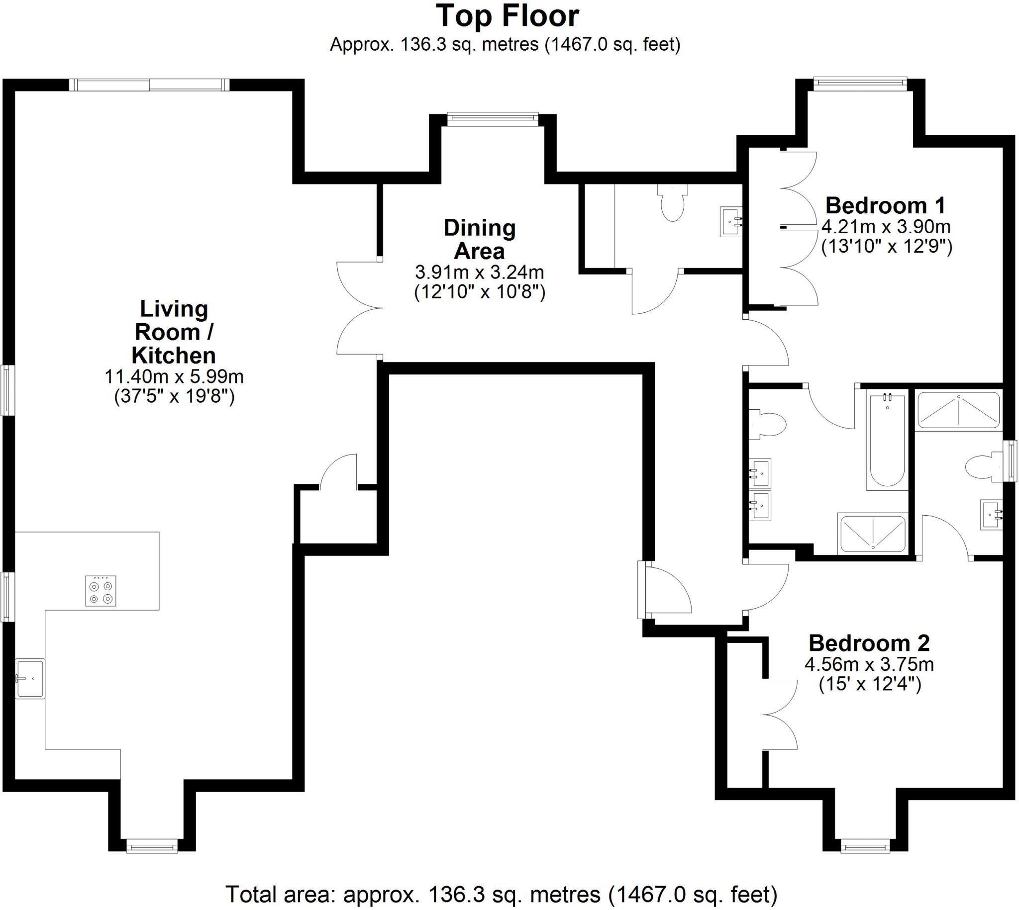 Forest Heights, High Lane, Stansted, Essex, CM24 floorplan