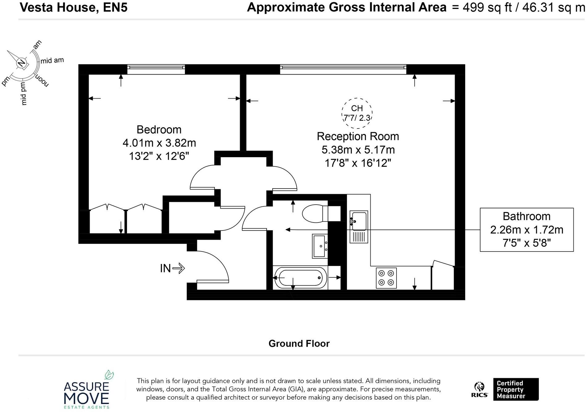 Great North Road, New Barnet, EN5 floorplan