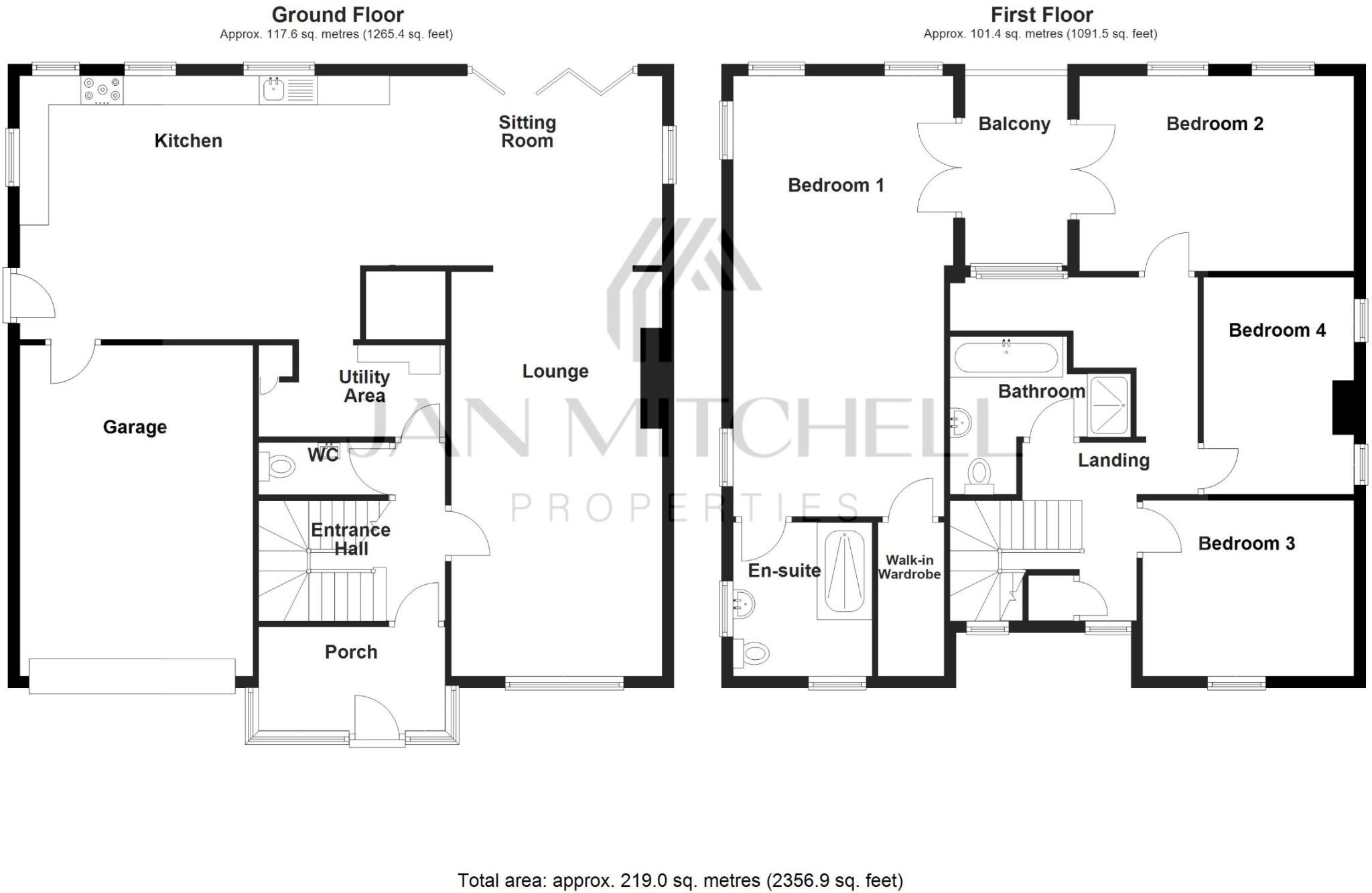 Whaggs Lane, Whickham, Newcastle upon Tyne floorplan