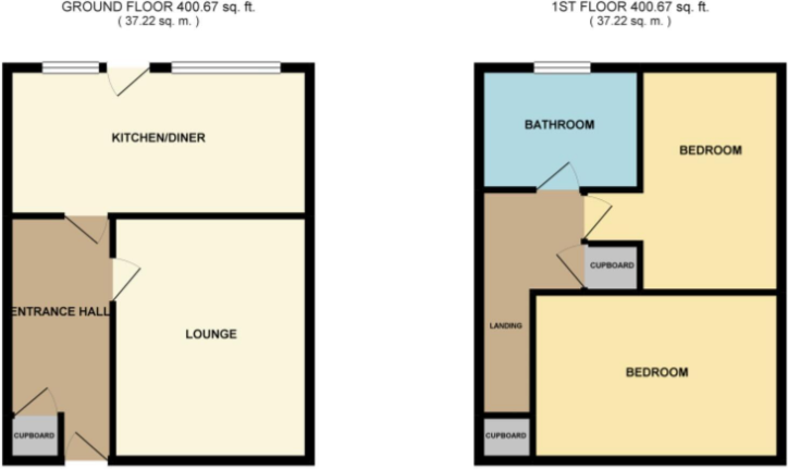 Rees Gardens, Nottingham, Nottinghamshire, NG5 floorplan