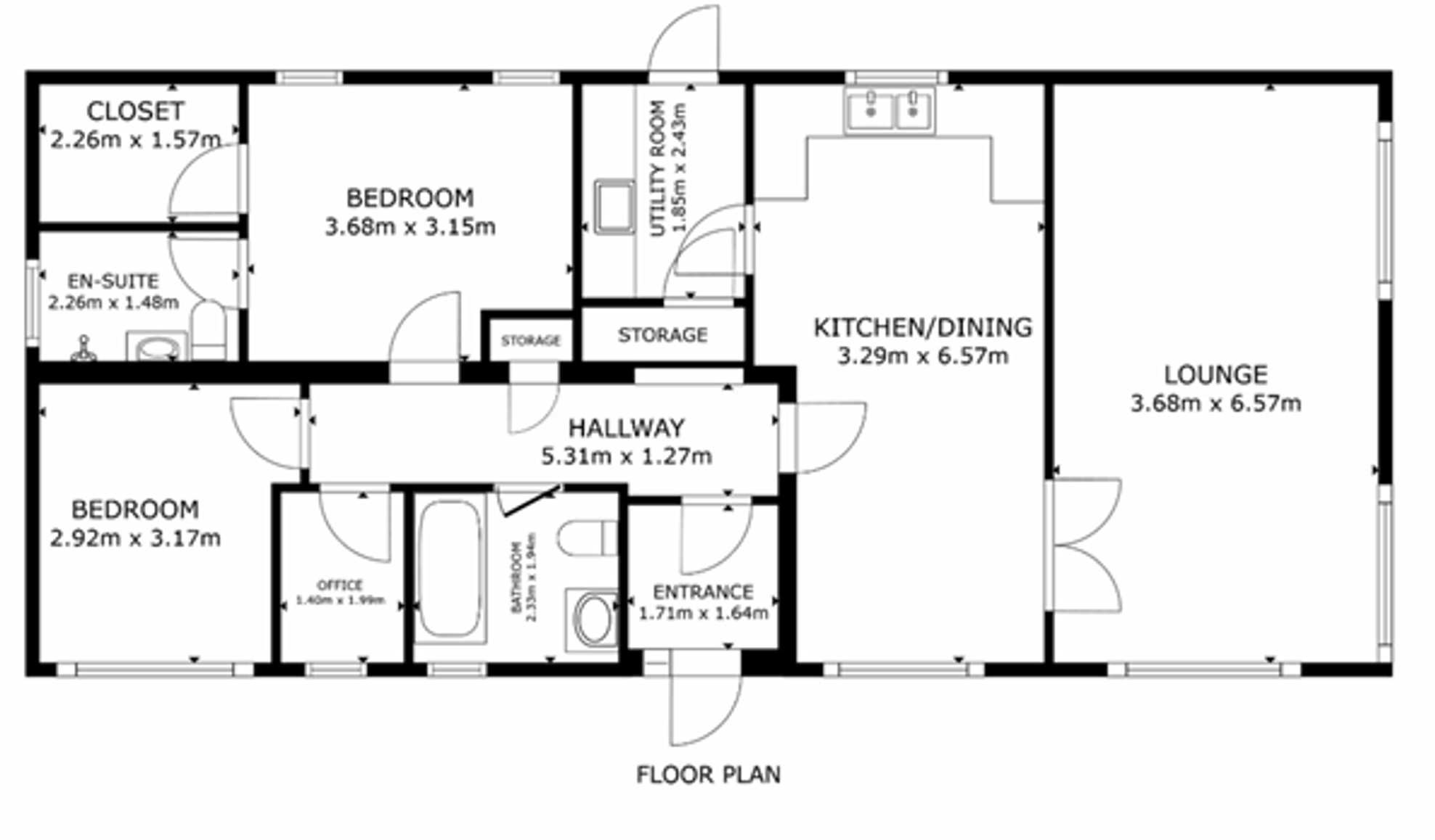 Humbie Chalet Village, Kirknewton, EH27 floorplan