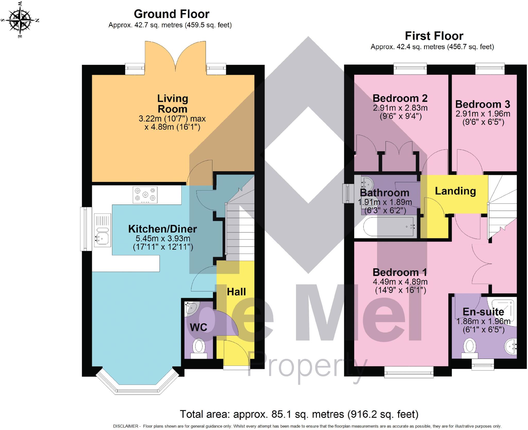 Sandlin Close, Toddington floorplan