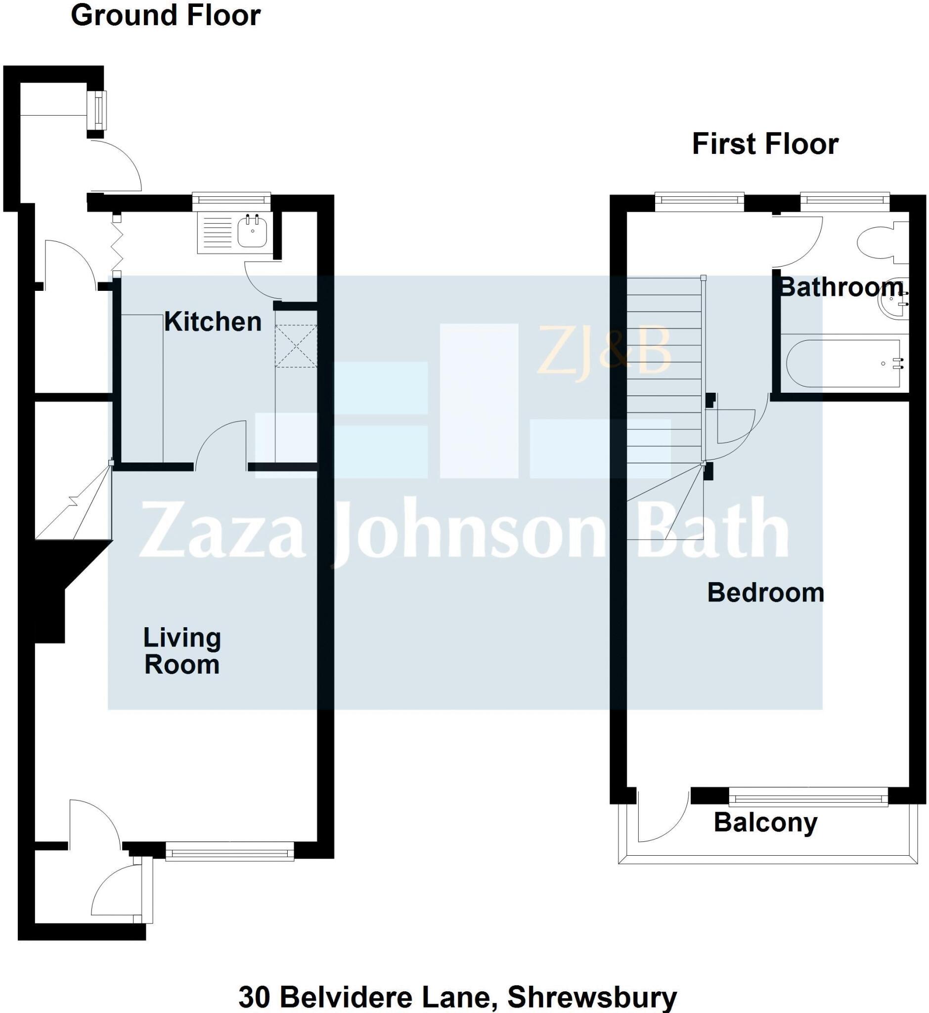 Belvidere Lane, Shrewsbury floorplan