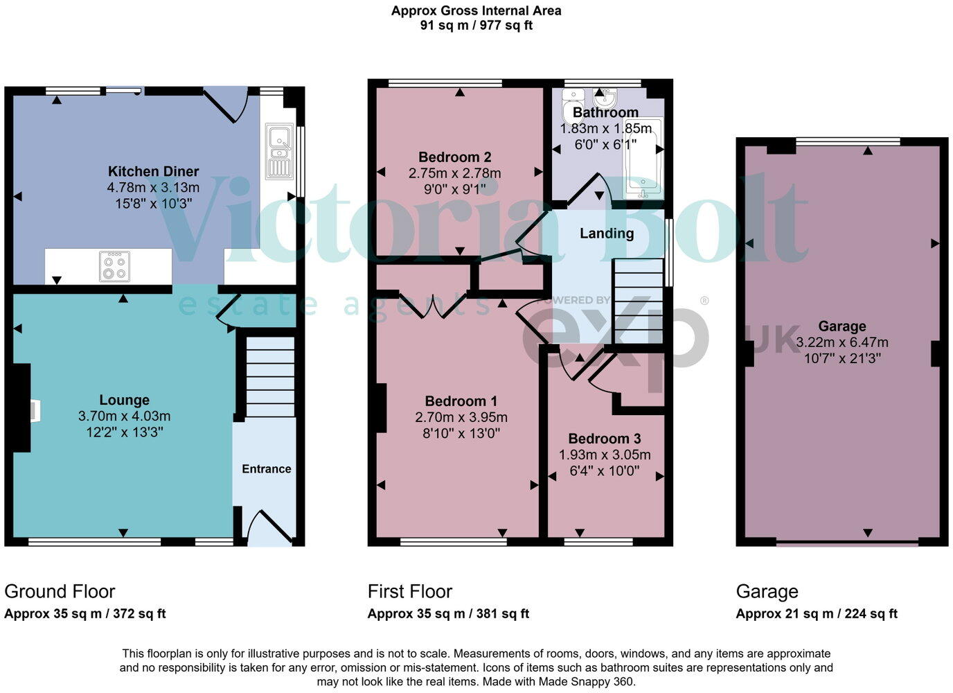 Priory Close, Ivybridge floorplan