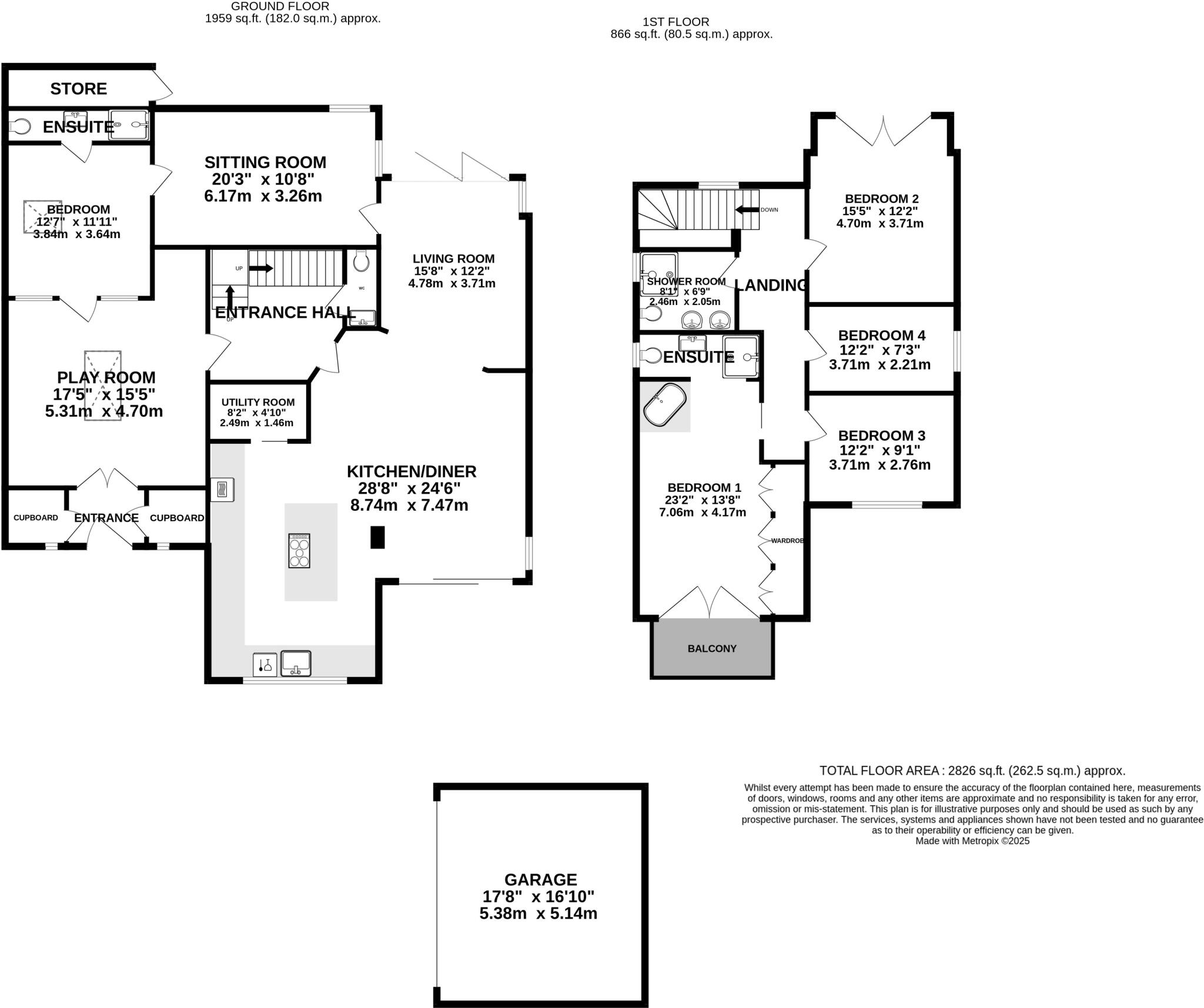 Withywell Lane, Croyde, Braunton, Devon, EX33 floorplan