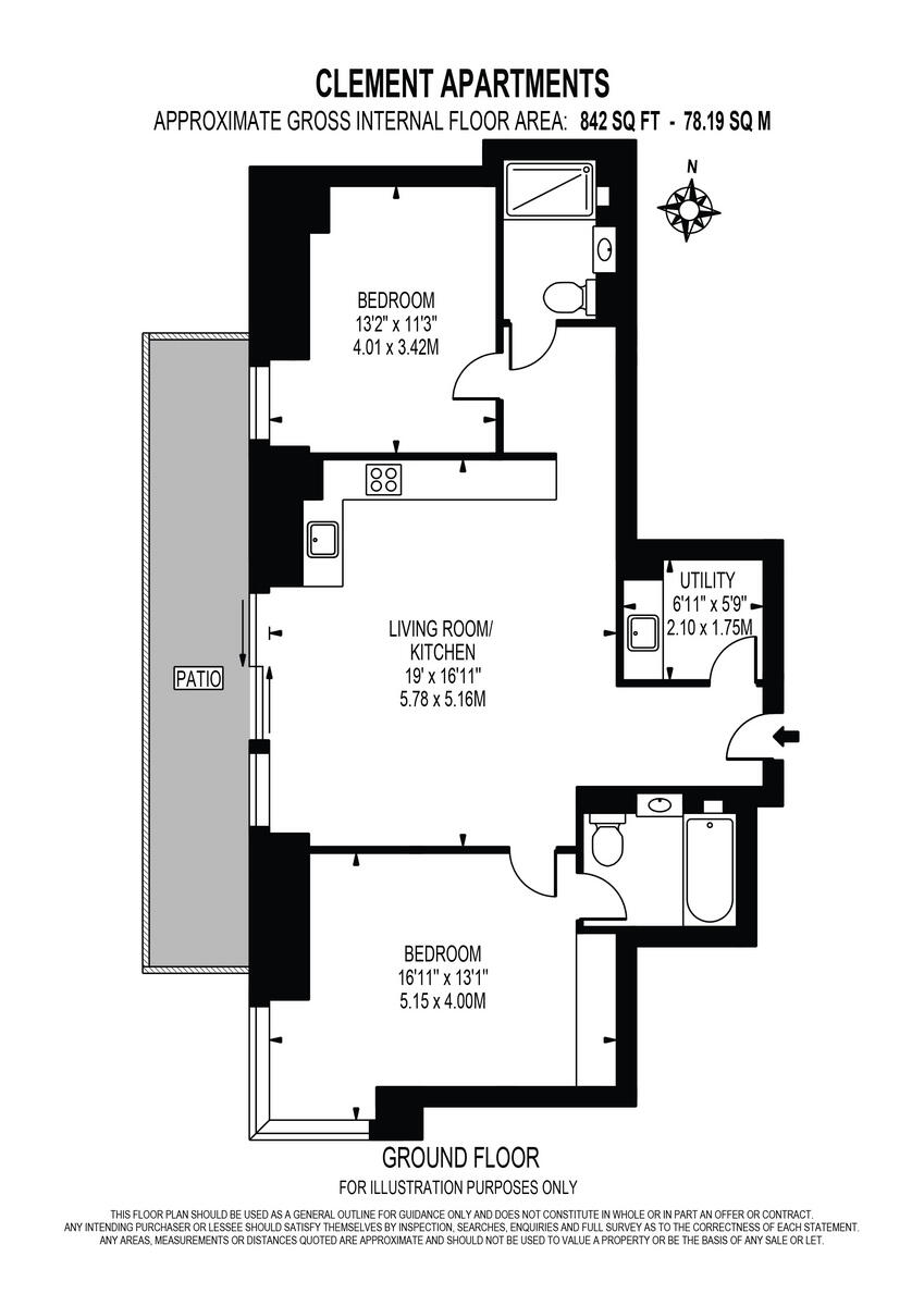 Brigadier Walk, Woolwich floorplan