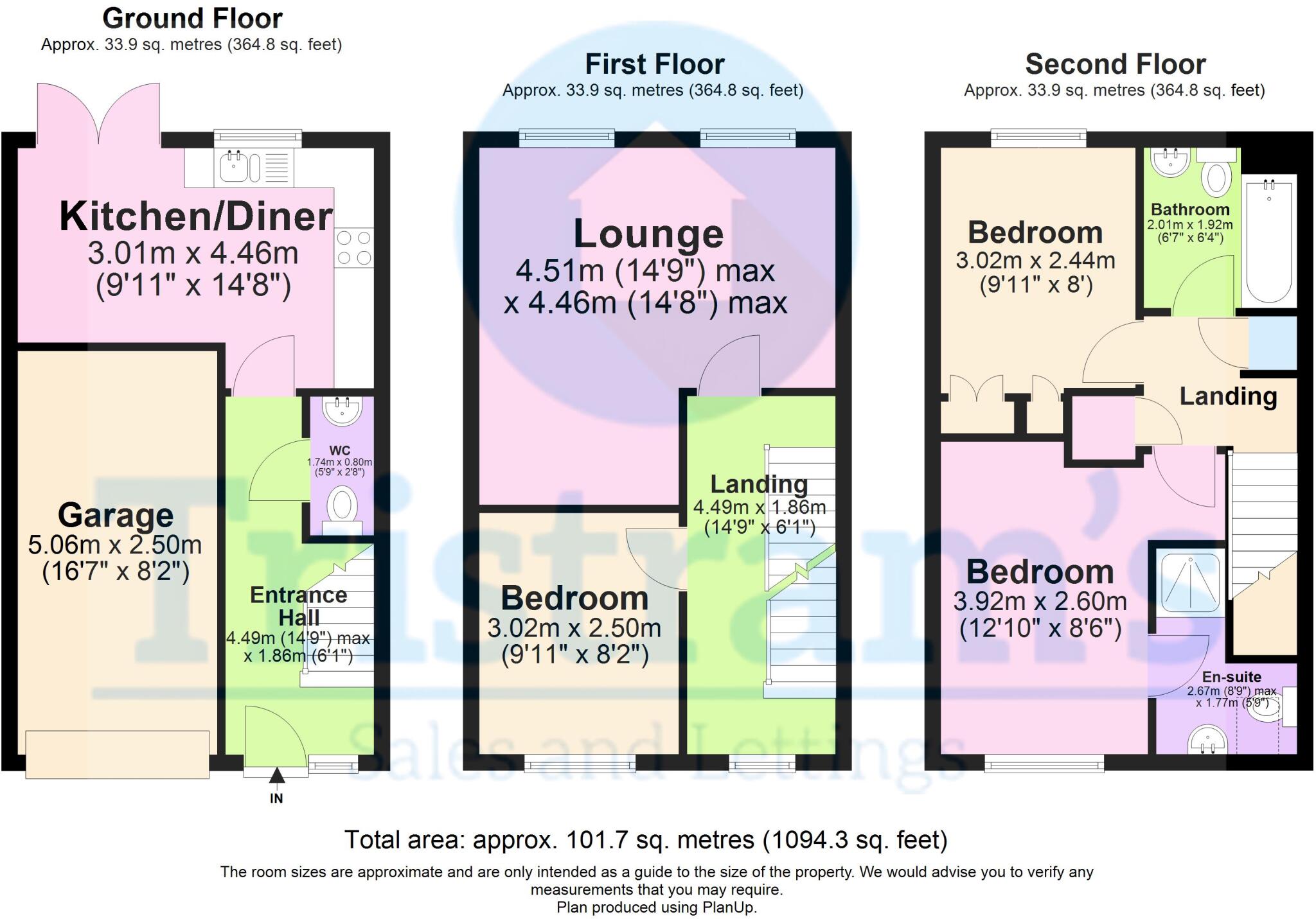Clough Court, Nottingham floorplan