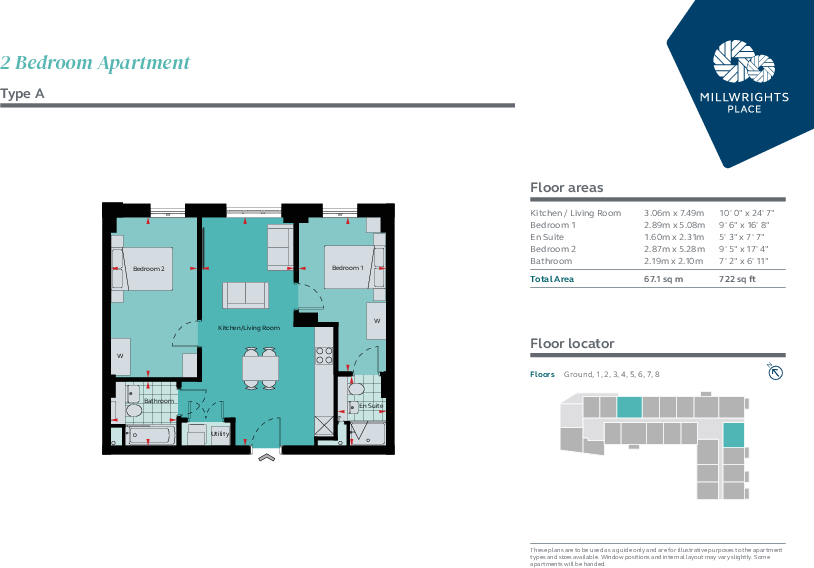 Millwrights Place, Bristol Bristol BS1 floorplan