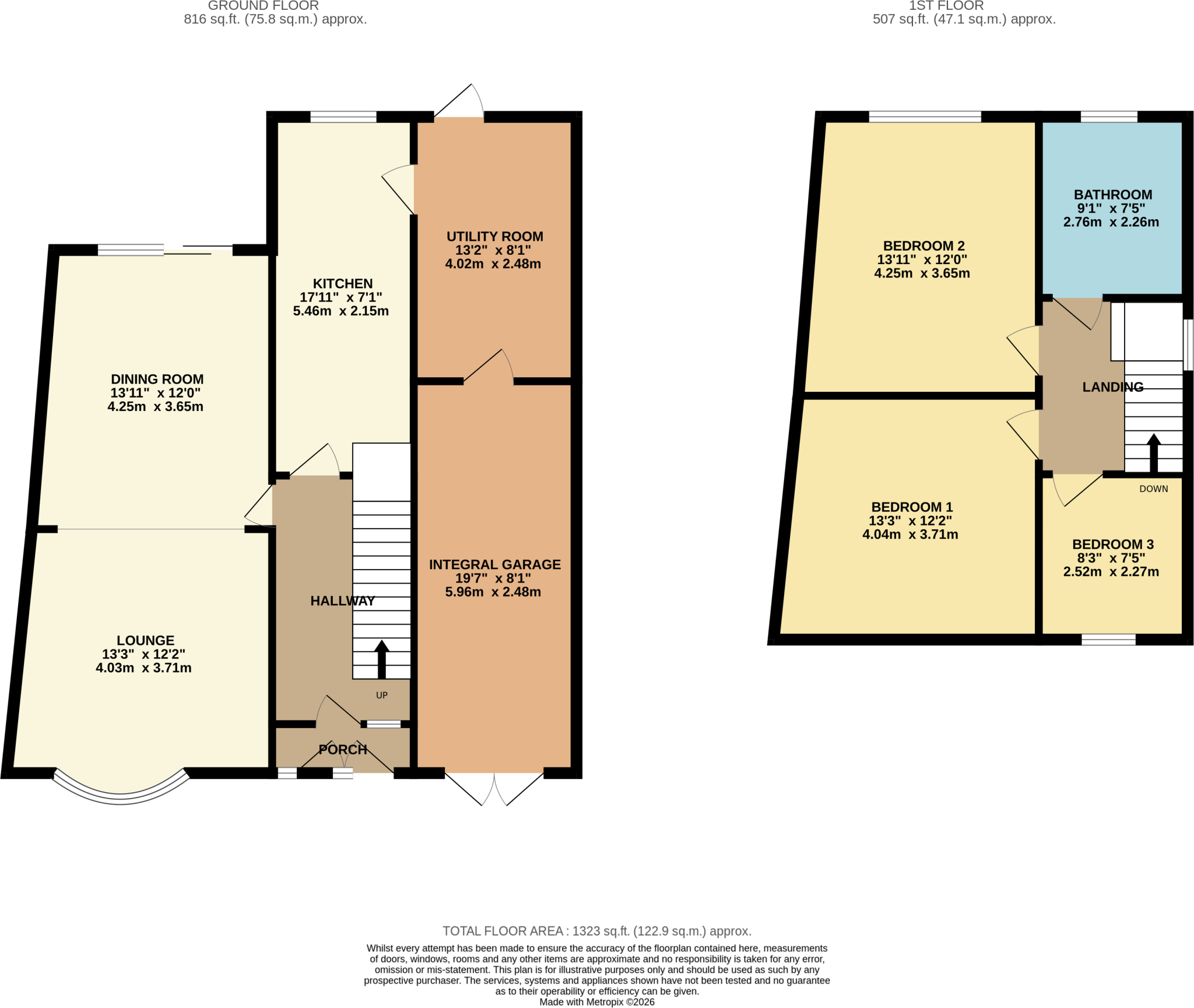 Balmoral Drive, Denton floorplan