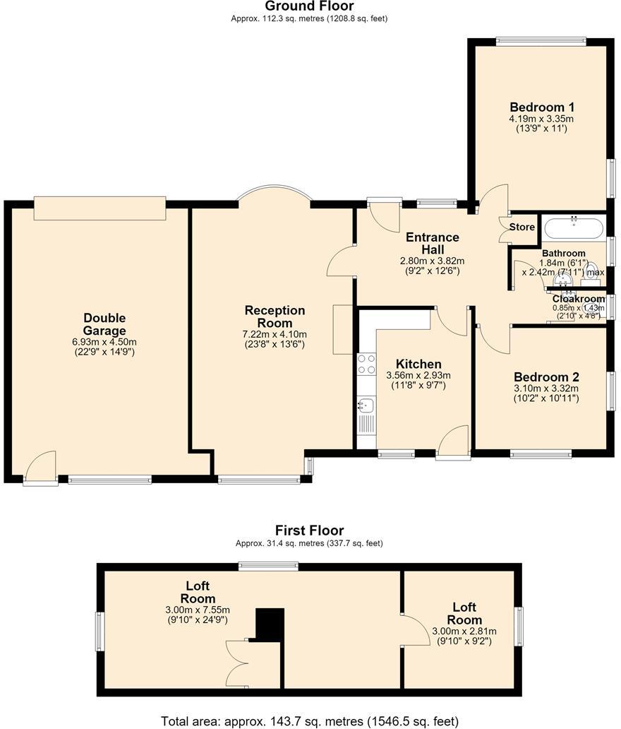 Langley-Millthorpe Lane, Holmesfield floorplan