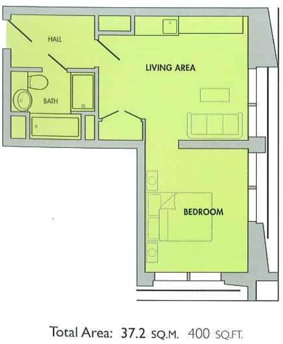 Park Plaza County Hall Hotel, London, SE1 floorplan