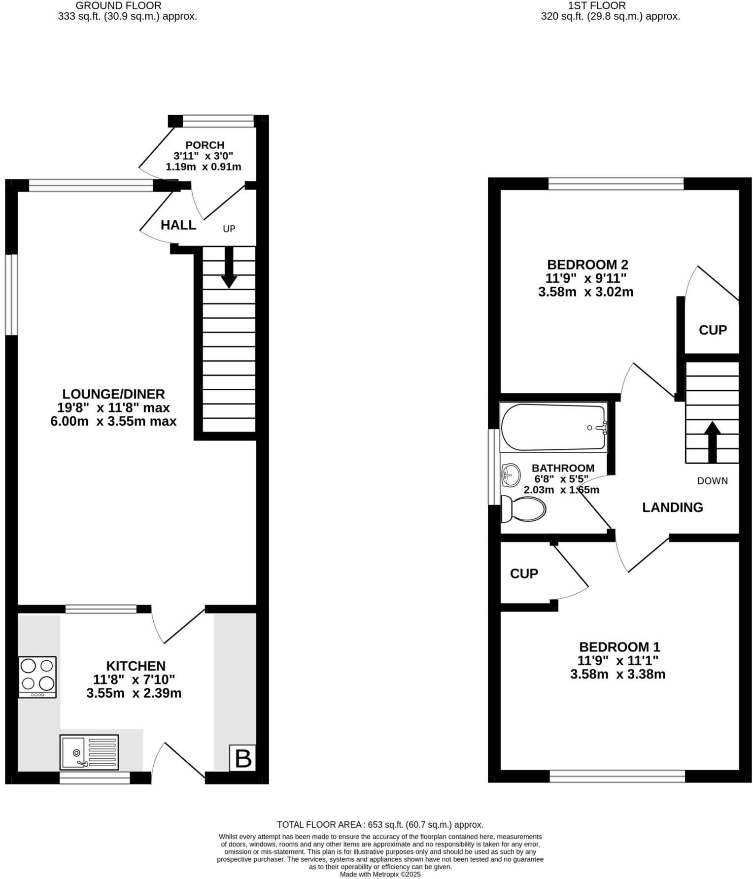 31 Oakhill Close, Douglas, IM2 6HU floorplan