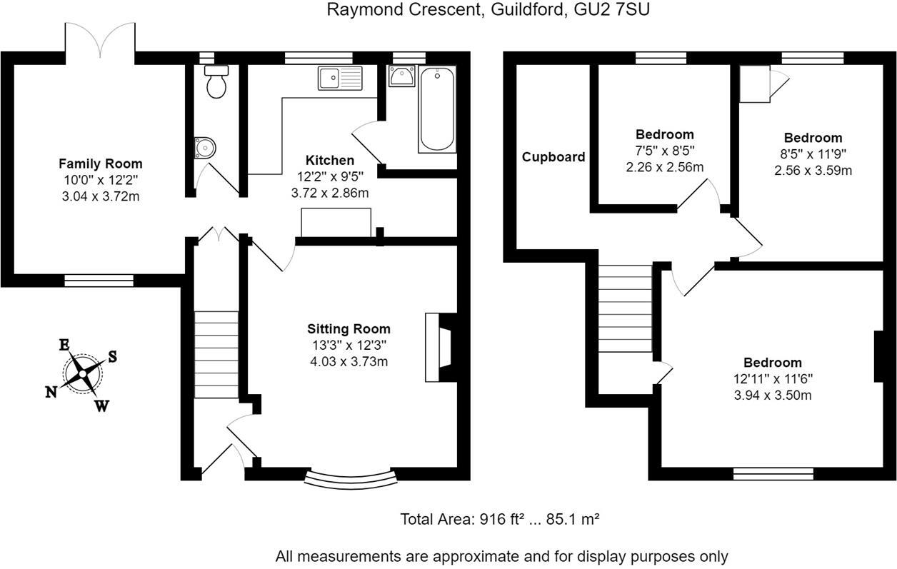 Raymond Crescent, Guildford floorplan
