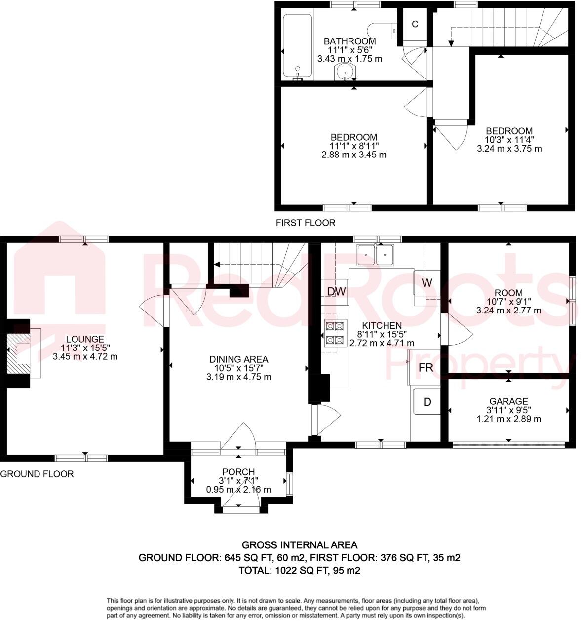 Sandbeds Lane, Westwoodside, Doncaster, Lincolnshire, DN9 floorplan