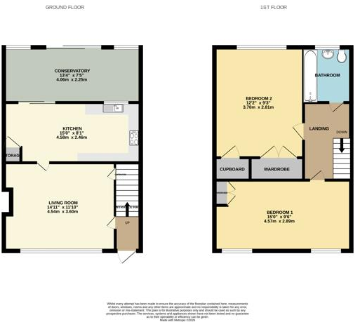 Meadowlands Avenue, Eastbourne, BN22 0DT floorplan