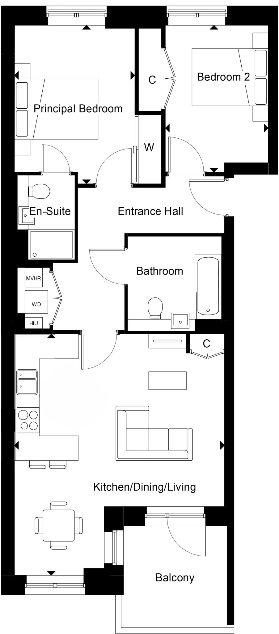 St. Ann's Road,
London,
N153TH floorplan