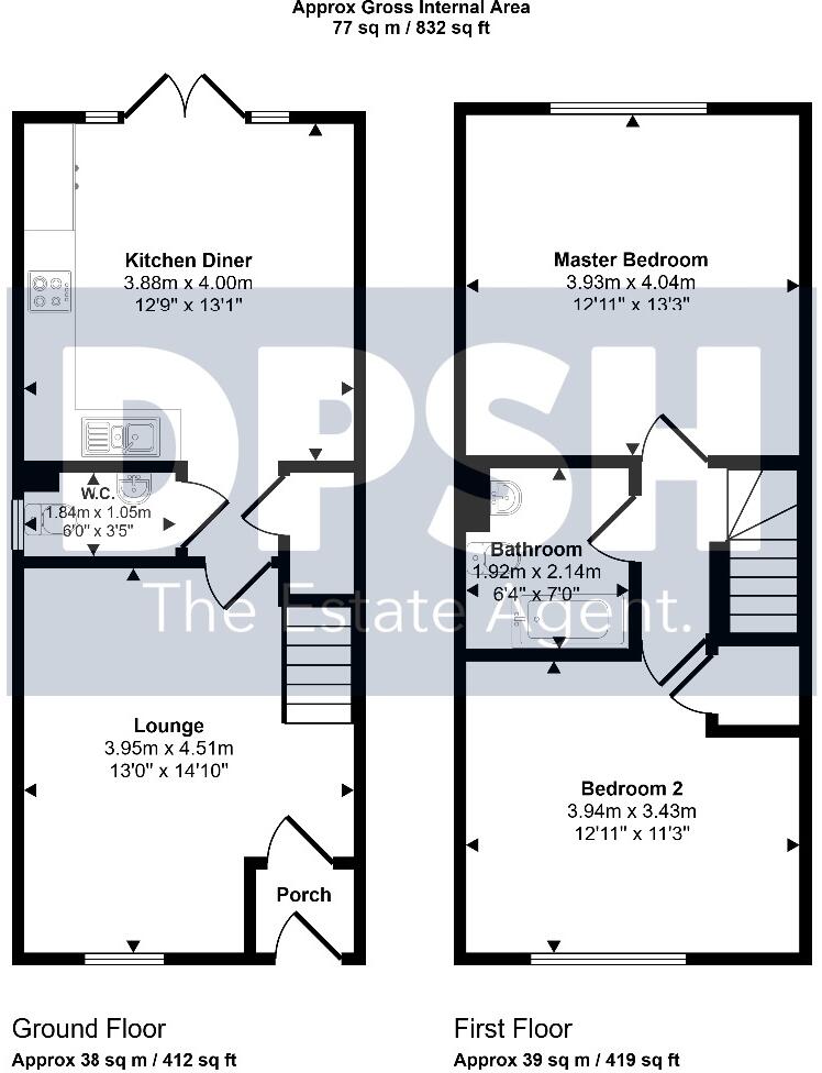 Goshawk Court, Dewsbury floorplan