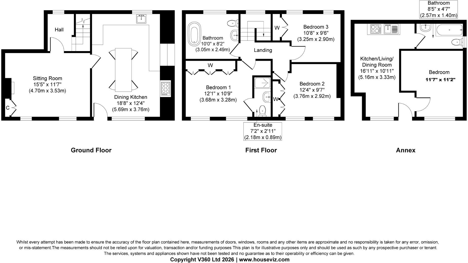 92 Bogthorn, Oakworth BD22 7LU floorplan