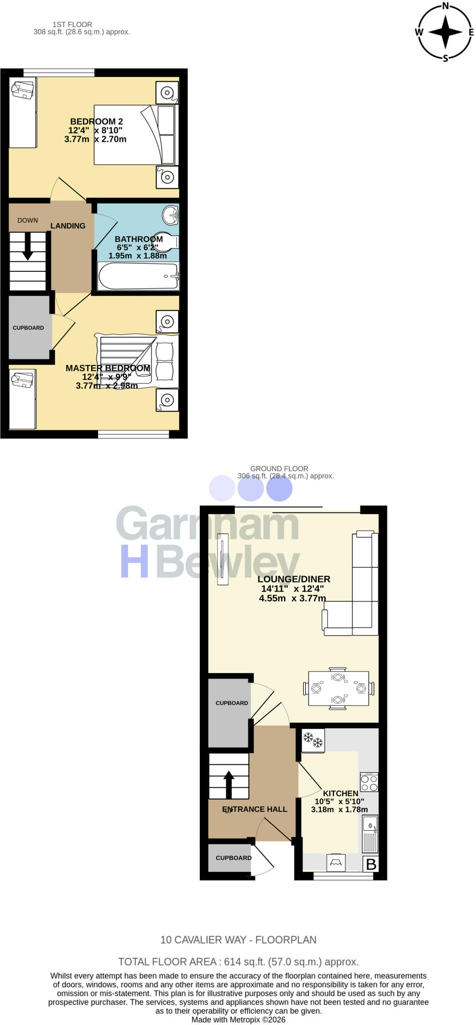 Cavalier Way, East Grinstead, West Sussex floorplan