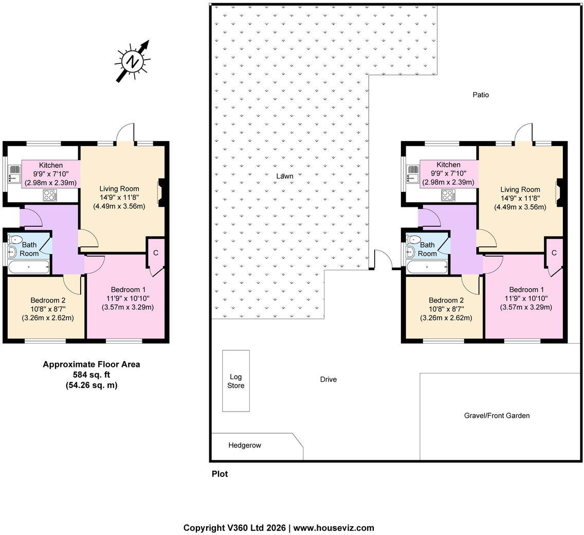 Haig Avenue, Moreton floorplan