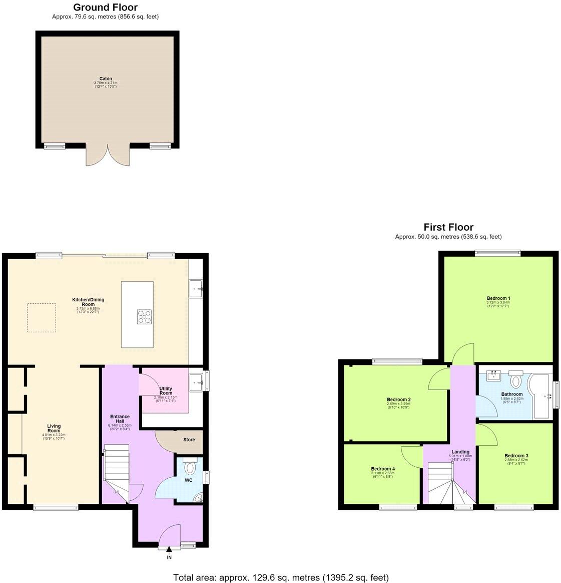 Granville Road, Northchurch, Berkhamsted, Hertfordshire, HP4 floorplan