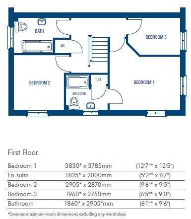 Senliz road, Alconbury Weald, Huntingdon, PE28 4XN floorplan