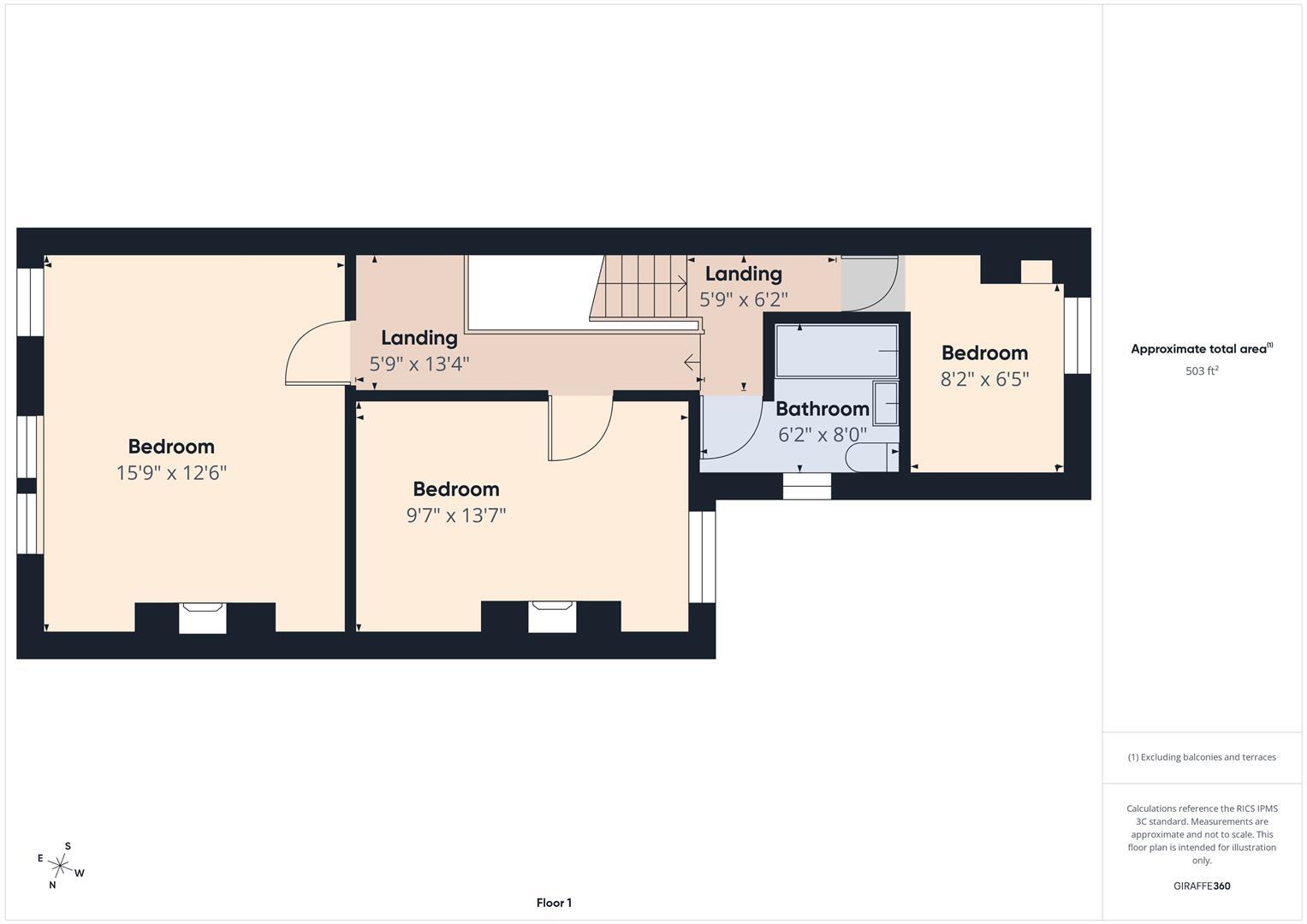 Oxford Street, Whitley Bay floorplan