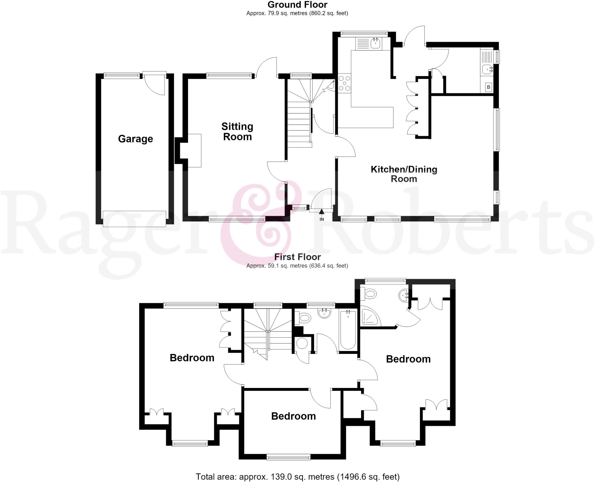 Deneside, East Dean, Eastbourne, East Sussex, BN20 floorplan