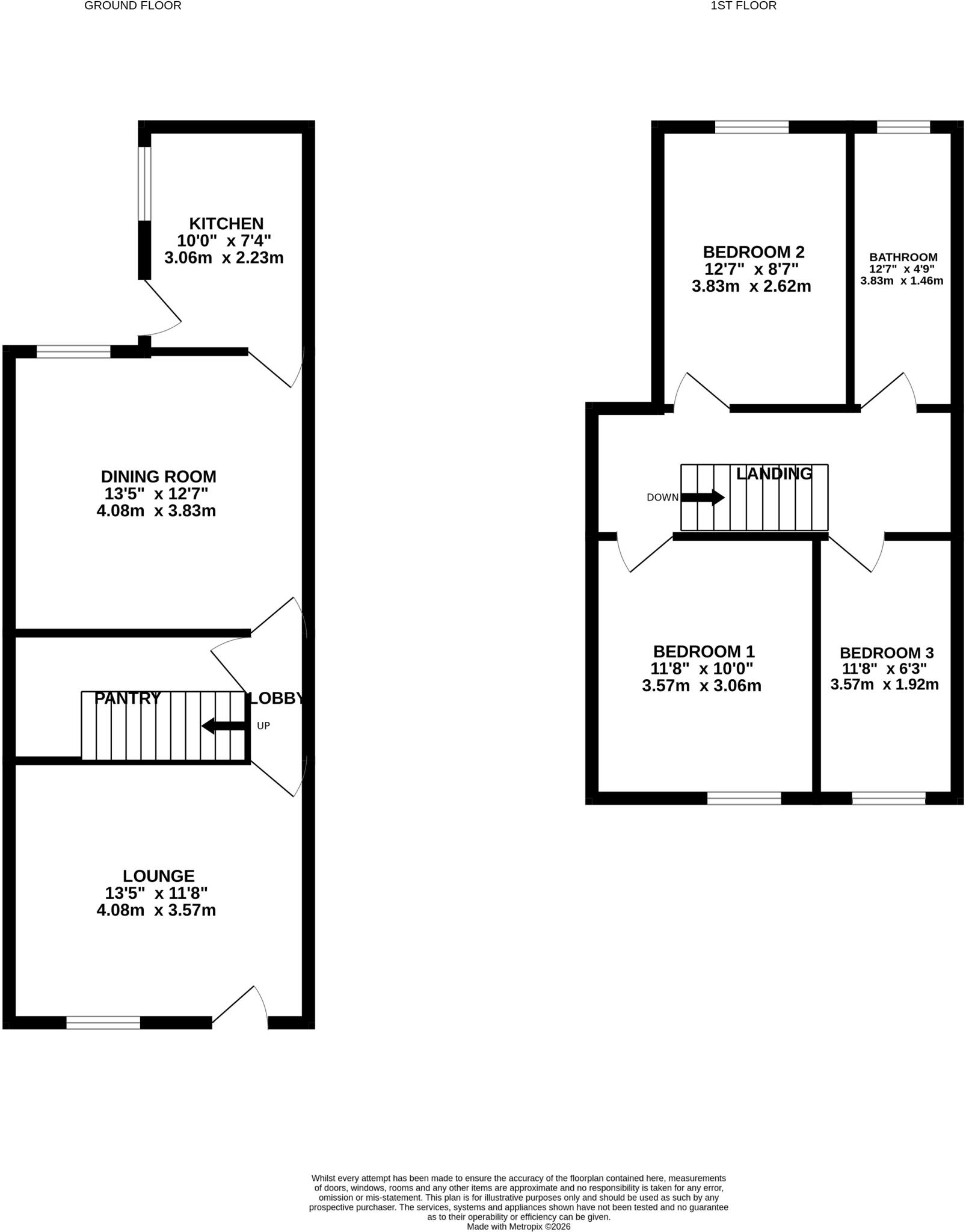 Howitt Street, Heanor, DE75 floorplan