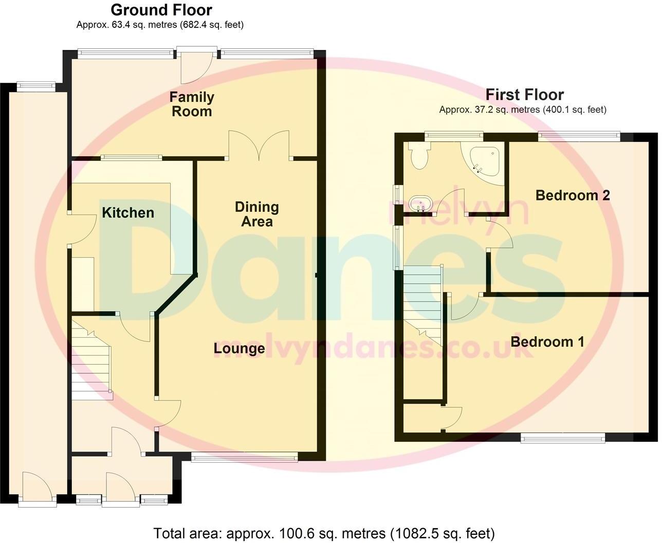 Verney Avenue, Sheldon, Birmingham floorplan