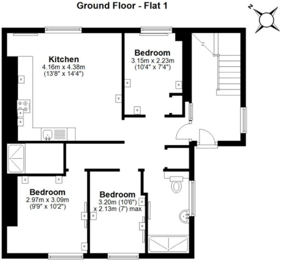 Sydenham Road, Bristol floorplan