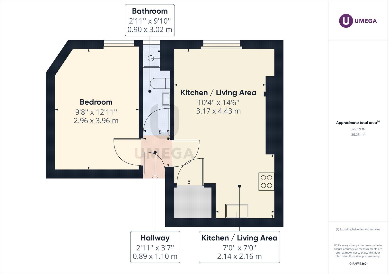 Smithfield Street, Gorgie, Edinburgh, EH11 floorplan
