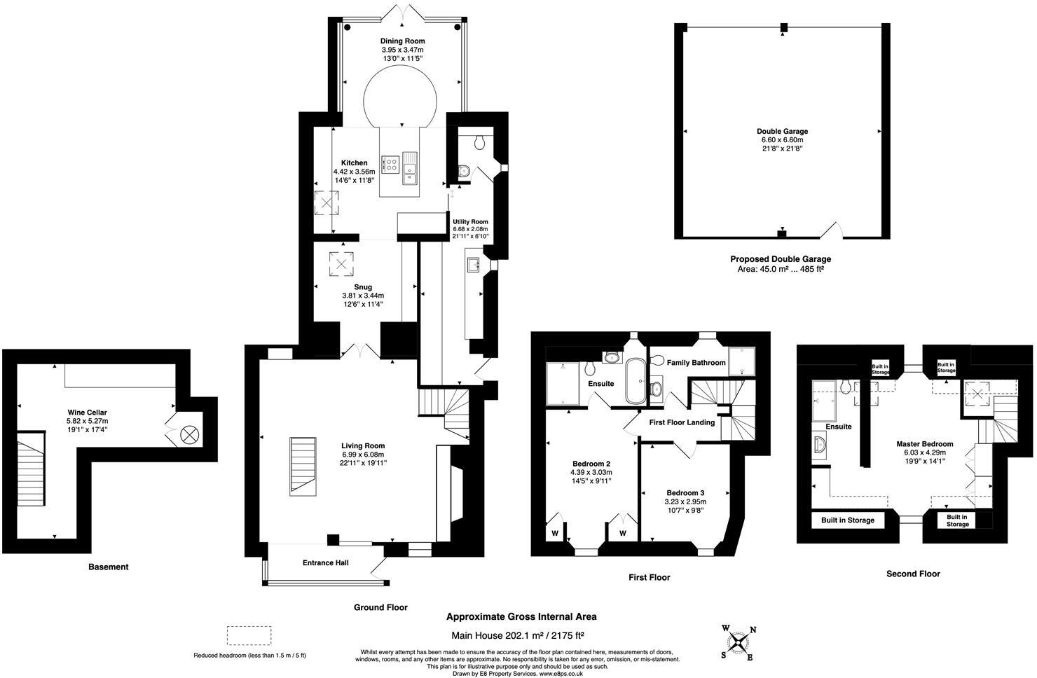 158, The Hill, Burford floorplan