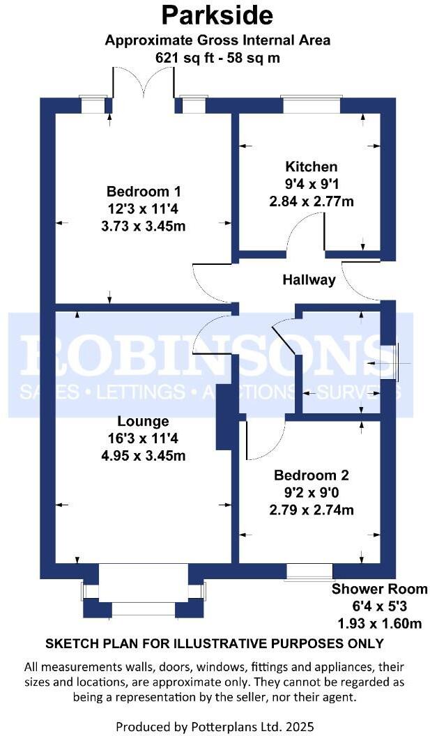 Parkside, Spennymoor floorplan