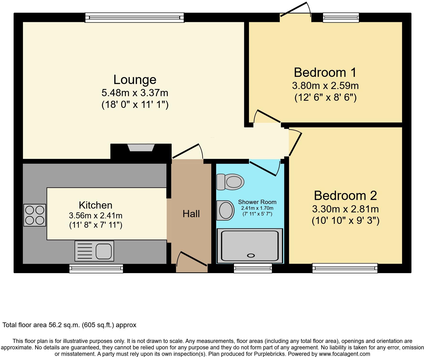Clermont Avenue, Stoke-on-Trent, ST4 floorplan