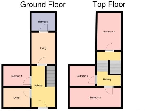 Guildford Street, Plymouth floorplan