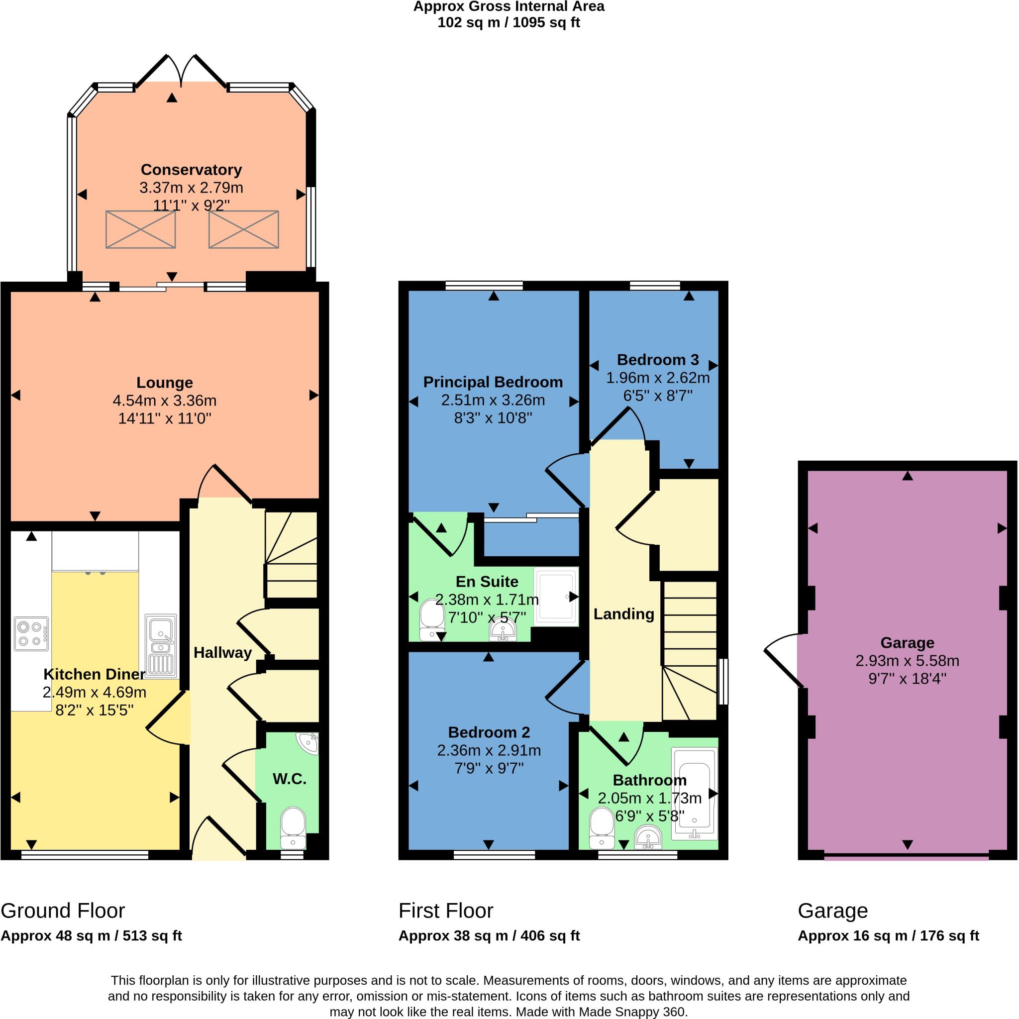Park Grove, Holsworthy, Devon, EX22 floorplan