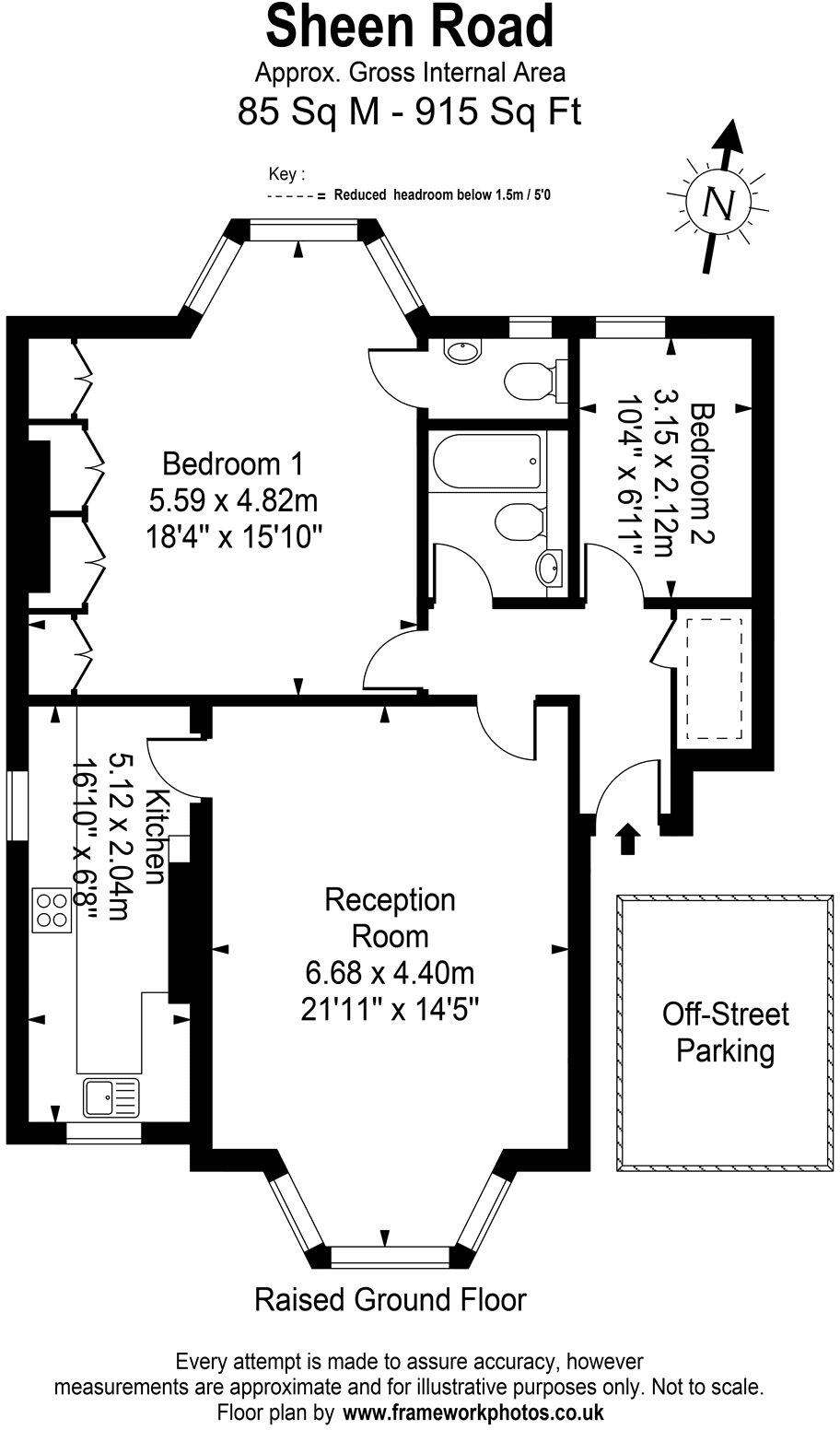 Sheen Road, Richmond, TW9 floorplan