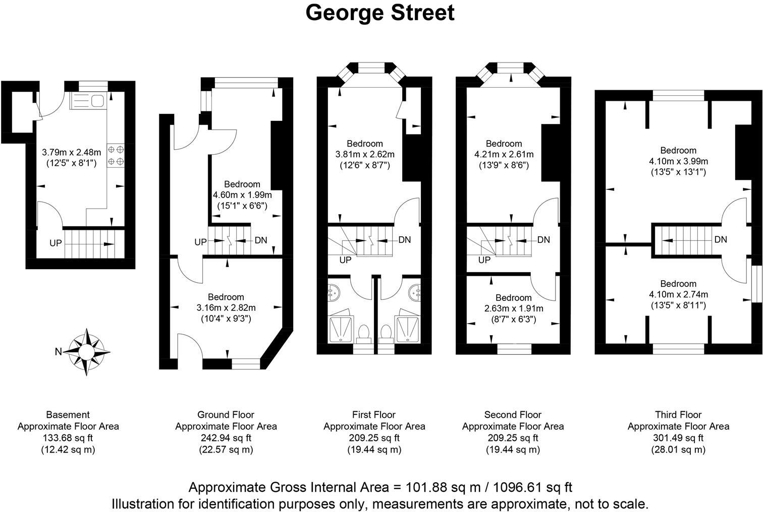 George Street, Brighton floorplan
